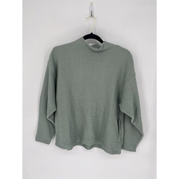 Madewell Sweaters - NWT Madewell Funnelneck Drop Shoulder Top Sweater Knit Mint Green Women S